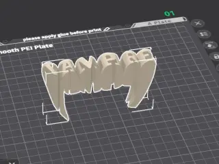 Text Flip - Vampire