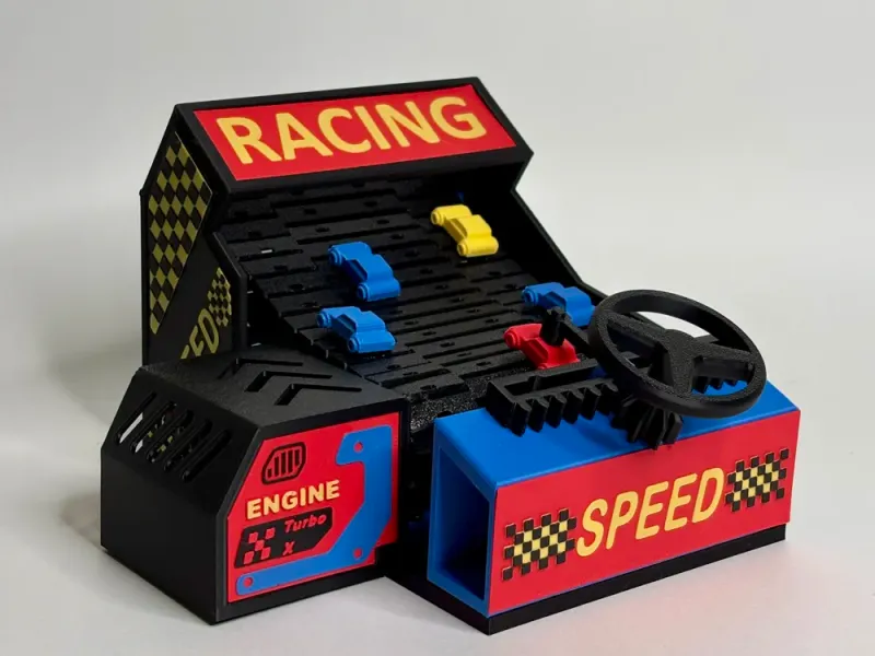 Mini Arcade - Steering Dodge Car Toy