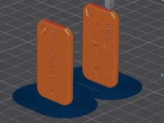 Saab 9-5 keychain