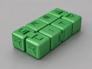 Creality infinity cube fidget