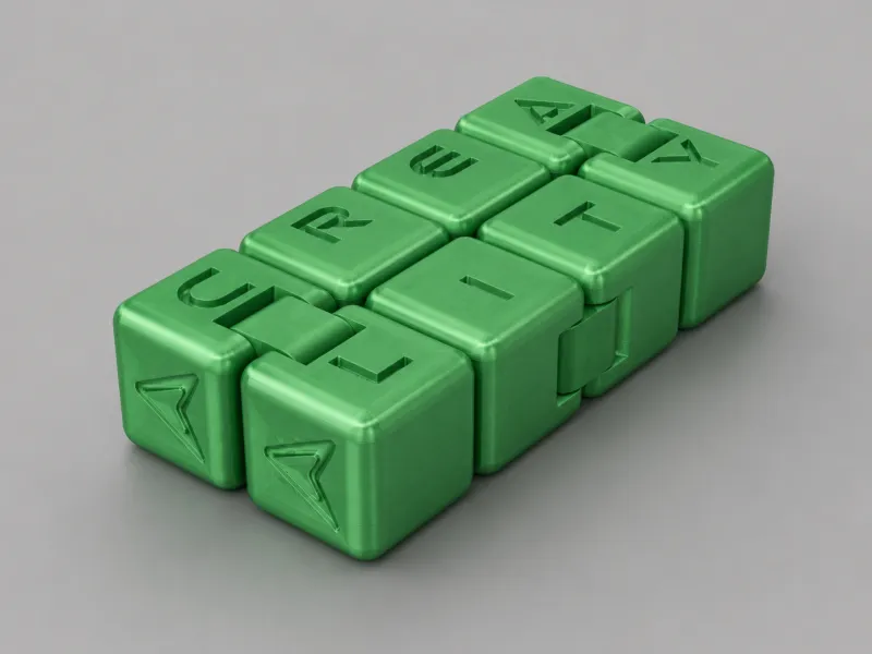 Creality infinity cube fidget