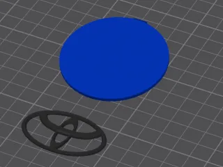 I have made a washer fluid cap for Aygo C1 107