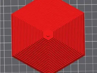 Fidget Sensory Fractal Hexagon Toy