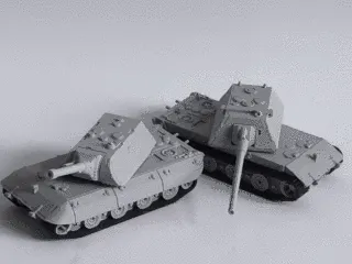 E100 German WWII super heavy tank