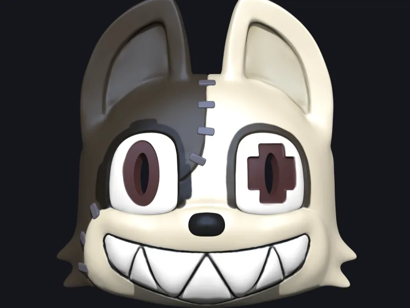 Shuichi Kagaya mask - Gleipnir