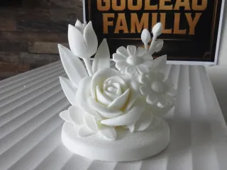 Bouquet fleur design moderne