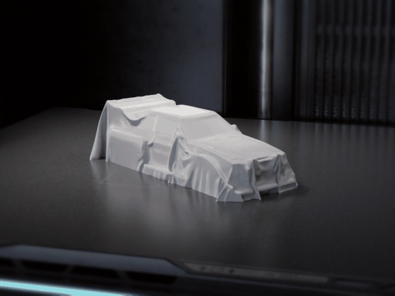 Audi Quattro STL-Datei – Rallye-Legende Enthüllung 3D-druckbar