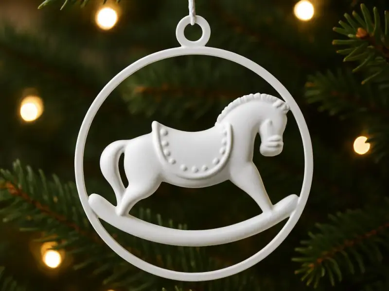 Ornament Rocking Horse