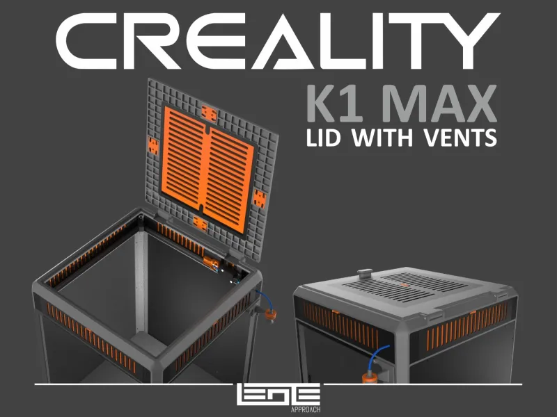 CREALITY K1max - LID WITH VENTS