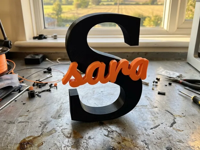 Wall Art Name_Sara