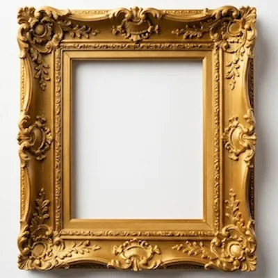 Baroque/Rococo-style frame