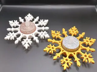 Snowflake Tealight Holder