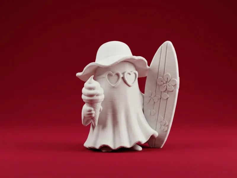 Summerween-Strandgeist-Figur