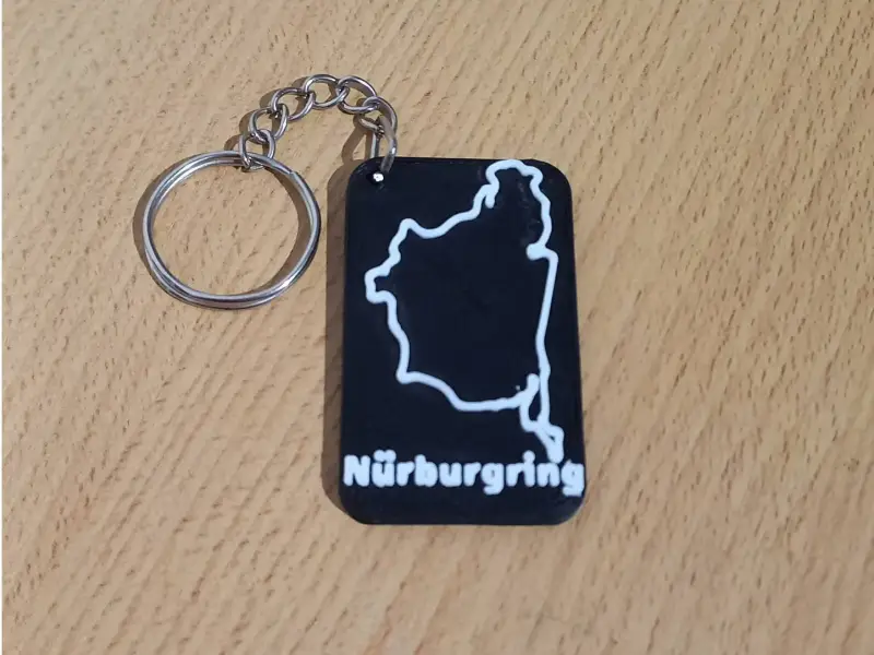 NURBURGRING Circuit keychain