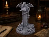 Fantasy Headphone Stand Dragon D&D-0