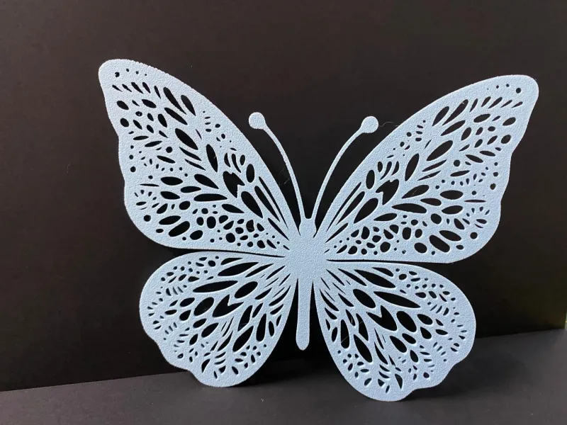 Sky-blue butterfly-creality