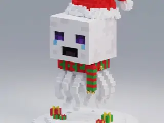 mini ghast navideño