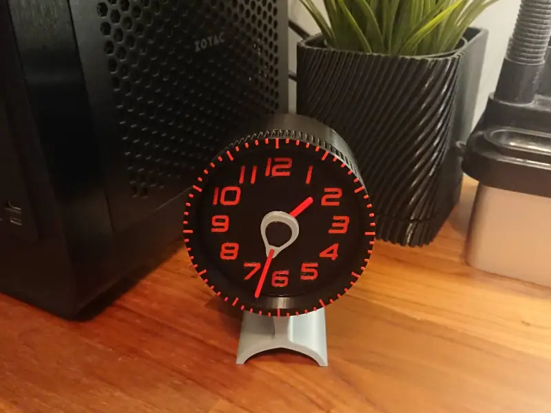 Turbo Gauge Clock