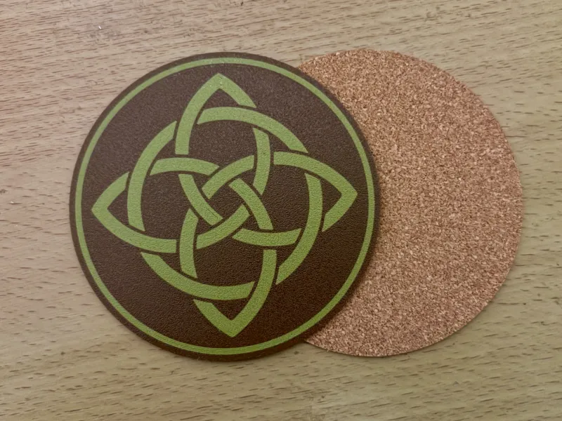 Irish Celtic Quaternary Knot
