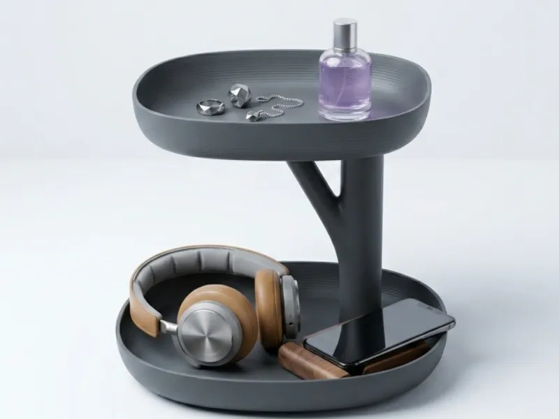Two-Tiered Tray Holder