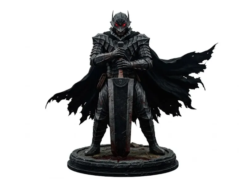 Gatsu en armure de Berserk