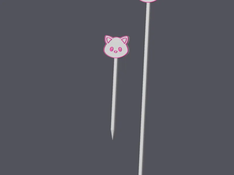 Kitten / Cat Head - Farm Animals - Cocktailset v1