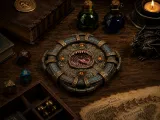 Mimic  D&D style Decorative Top Coaster Mini Tray ver2-0
