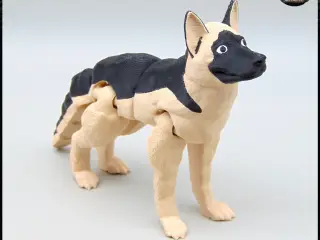 Articulated German Shepherd - Multicolor