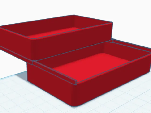 two layer roll out trays