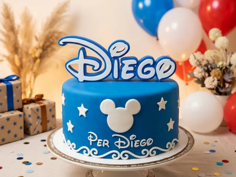 Nome decorativo Diego Disney