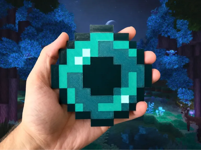 Minecraft Ender Pearl 4 Colors (Double sided)