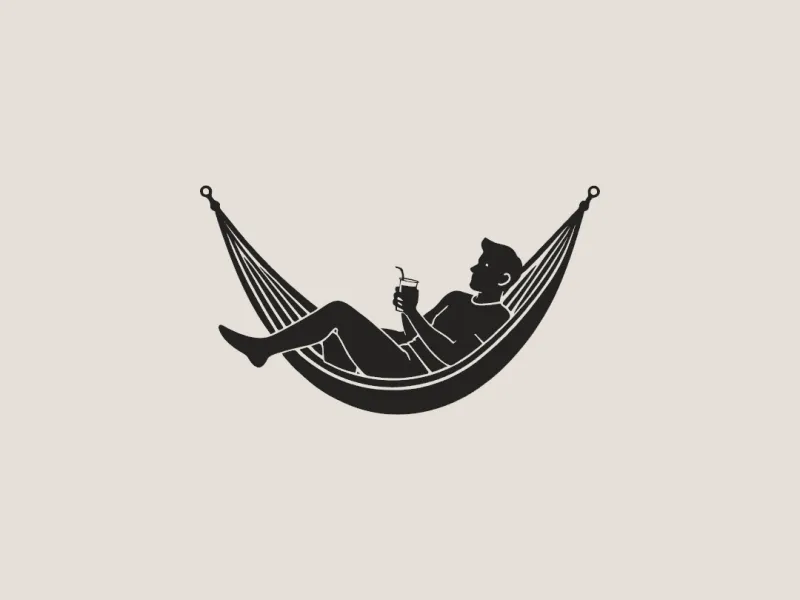 Labor Day Hammock 3D Print Wall Art