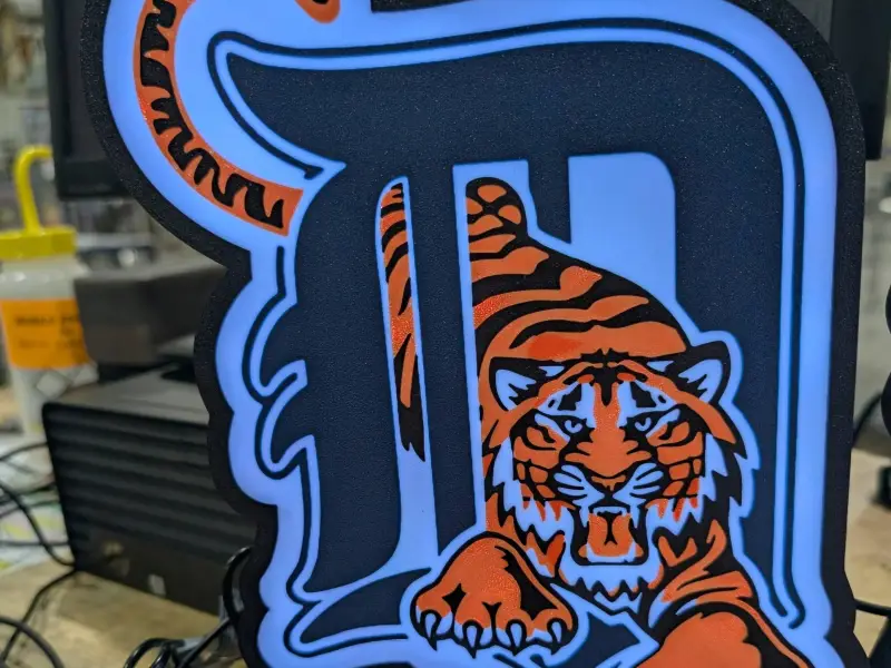 Detroit Tigers lightbox