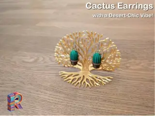 🌵 Prickle & Pop – Cactus Earrings with a Desert-Chic Vibe!