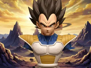 Vegeta Bust