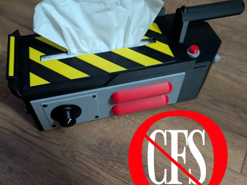 Ghost Trap Tissue Box