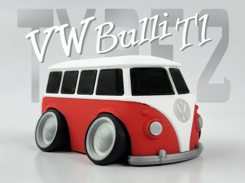 Tooned VW T1 BUS - kit de modelo