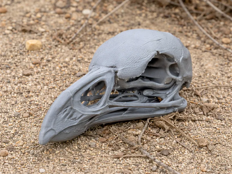 Australian Brushturkey Skull