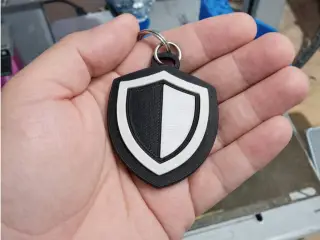 llavero de escudo