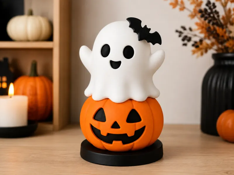 Boo on a Pumpkin – Cute Halloween Decor