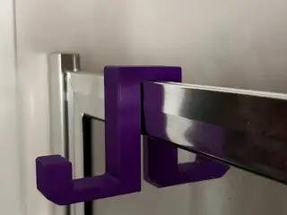 COLGADOR MAMPARA BAÑO