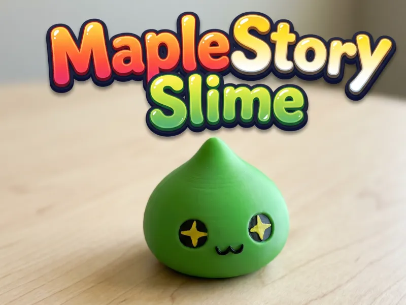 MapleStory Slime Mob