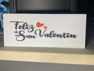 Book mark San Valentin español