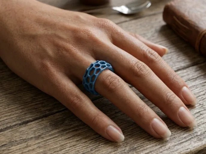 HexaCore Lattice Ring – Noah0x03