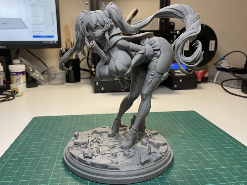 Fahra, die GunSlinger Anime-Figur Modell-Mädchen