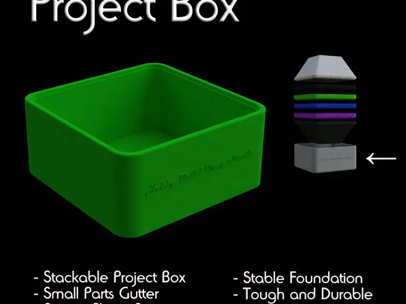 Hobby Build Tray Stack - Project Box