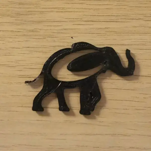 Elefant Bookmarker