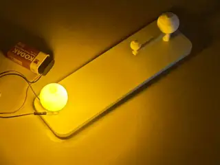 Moon Phases Orbit Model