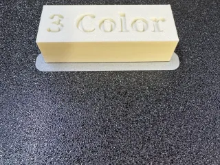 3 Color filament label for 19.05 mm | 3/4” dowel rods