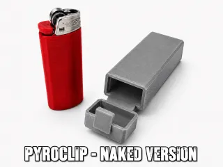PYROCLIP - TACTICAL LIGHTER HOLDER WITH BELT CLIP